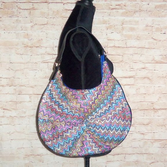 Candie's Handbags - Candie's Multi Color Hobo Shoulder Bag Handbag